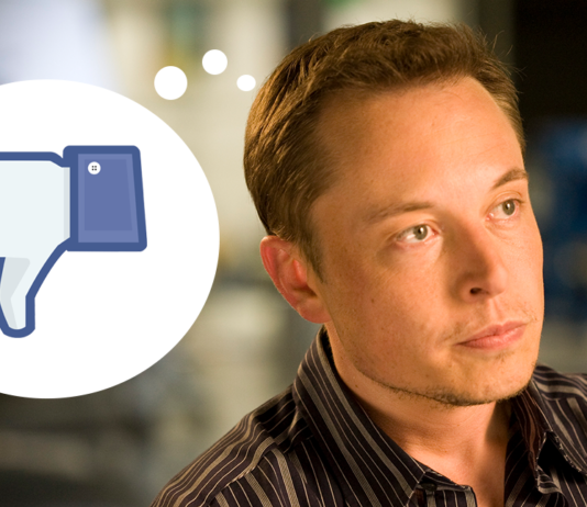 Elon Musk, and Facebook dislike button