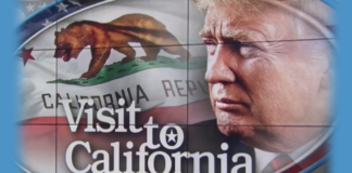 Trump in California