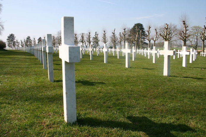 American World War I cemetery at Bellaeu Wood
