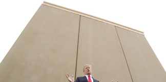 Trump concrete wall