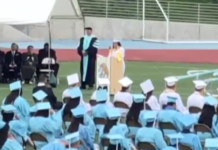 Nataly Buhr gives scathing valedicorian speech at San Diego's San Ysidro High School